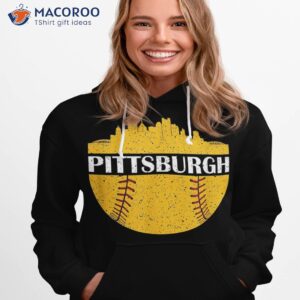 pittsburgh baseball cityscape distressed novelty pirate shirt hoodie 1