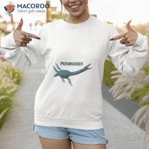 plesiosaurus dinosaur cute shirt sweatshirt 2