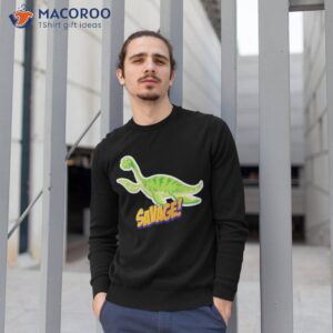 plesiosaurus plesiosauria dinosaur cute cartoon shirt sweatshirt 1