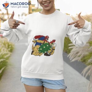 plumber punch super mario bros shirt sweatshirt 1