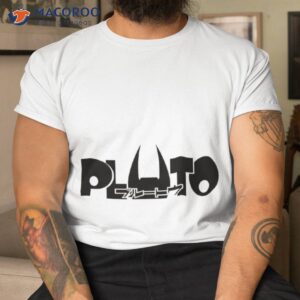 pluto anime shirt tshirt