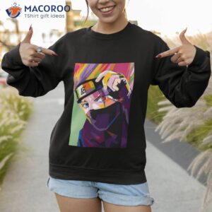 pop art hatake kakashi naruto shippuden shirt sweatshirt