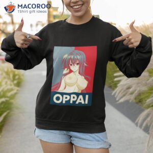 pop art high school dxd rias gremory oppai shirt sweatshirt 1