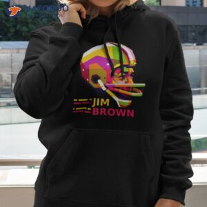 pop art portrait jim brown shirt hoodie