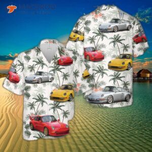 Porsche 911 Carrera Rs Clubsport Hawaiian Shirt