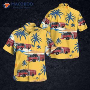 Portland, Tennessee, Highland Volunteer Fire Departt Hawaiian Shirt