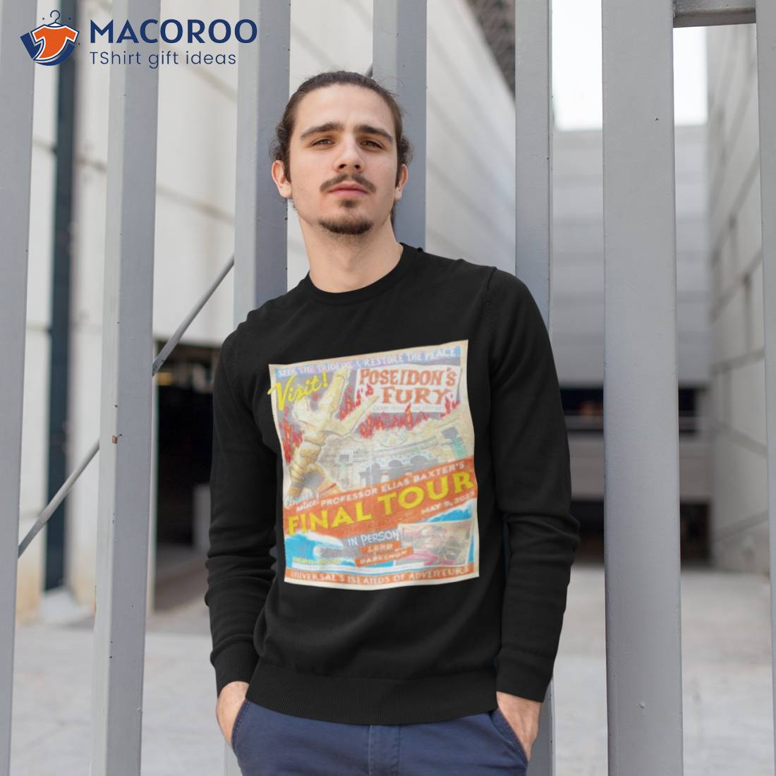 Poseidon’s Fury Professor Elias Baxter’s Final Tour May 9 2023 Shirt Poseidon’s Fury Professor Elias Baxter’s Final Tour May 9 2023 Shirt