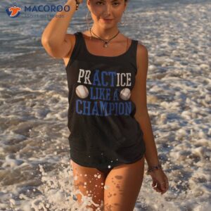 practice like a champion baseball shirt for boys girls tank top 3