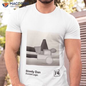 Pretzel Logic Minimalist Style Graphic Steely Dan Shirt