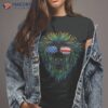 Pride Of The United State Lion With Usa Sunglasses Shirt