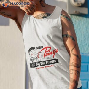prings big bite burger packaging shirt tank top 1