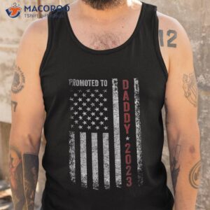 promoted to daddy est 2023 first time dad s shirt tank top