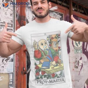 prop master no background shirt tshirt 1