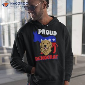 proud democrat dogs politics usa americans flag donkey shirt hoodie 1