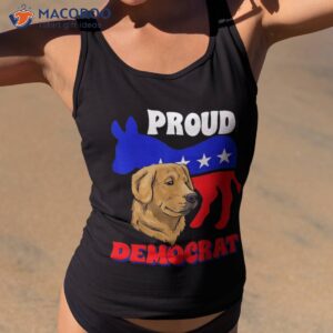 proud democrat dogs politics usa americans flag donkey shirt tank top 2