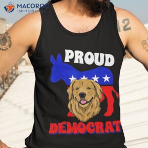 proud democrat dogs politics usa americans flag donkey shirt tank top 3