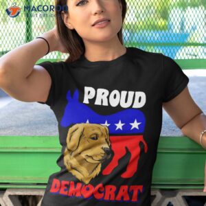 proud democrat dogs politics usa americans flag donkey shirt tshirt 1