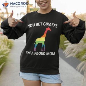 proud lgbt mom shirt gay pride mother tee sweatshirt