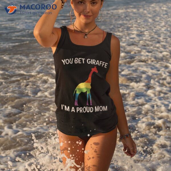 Proud Lgbt Mom Shirt Gay Pride Mother Tee