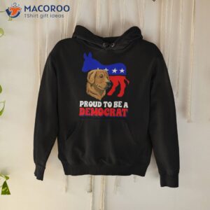 proud to be a democrat dog politics usa american donkey shirt hoodie 1