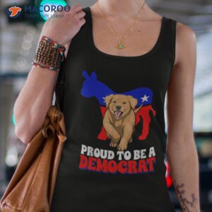 proud to be a democrat dog puppy usa america donkey politics shirt tank top 4