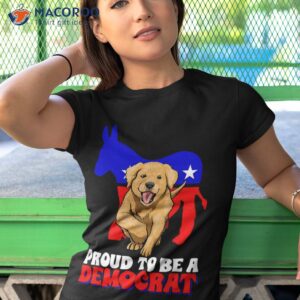 proud to be a democrat dog puppy usa america donkey politics shirt tshirt 1