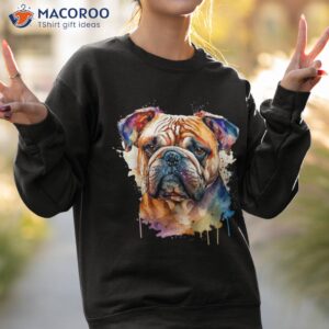 proud to be a french bulldog lover watercolor shirt sweatshirt 2