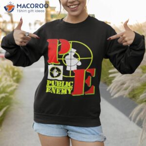 public enemy target logo shirt sweatshirt 1 1