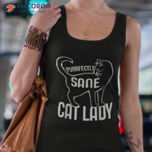 purrfectly sane cat lady funny shirt tank top 4