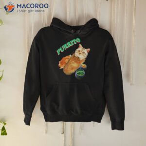 purrito cat burrito shirt hoodie