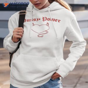 pussy power rhinestone shirt hoodie 3