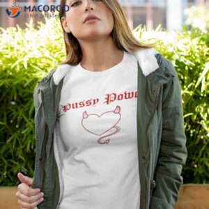 pussy power rhinestone shirt tshirt 4