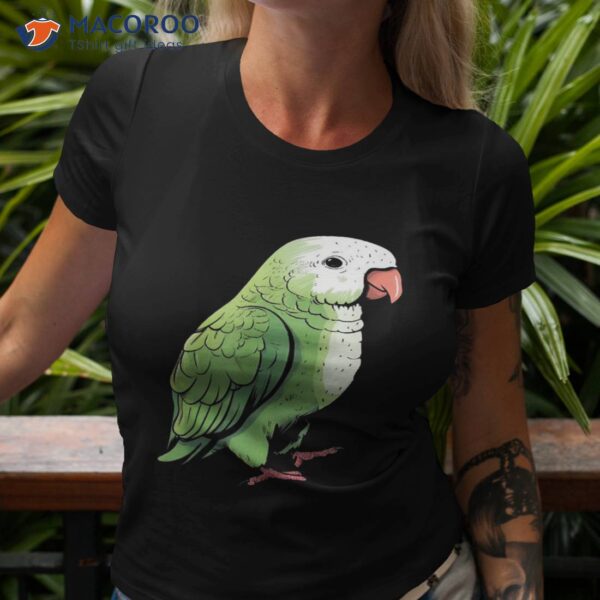 Quaker Parrot Green Bird Pet Owner Shirt