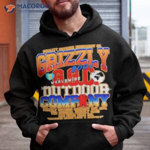 quality outdoor equipment co grizzly outdoor company shirt hoodie