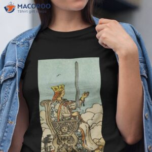 queen of swords tarot shirt tshirt