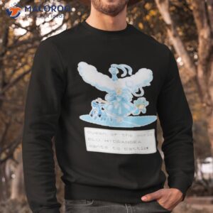 queen of the world blu hydrangea wants to battle shirt sweatshirt