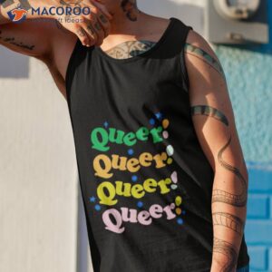 queer queer queer queer shirt tank top 1