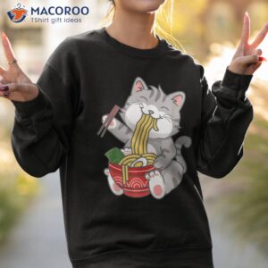 ra cat kawaii anime japanese food girls official teenager shirt sweatshirt 2