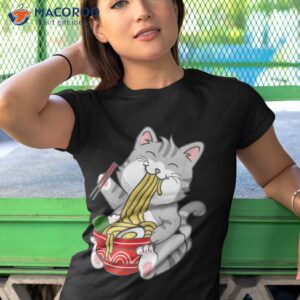 ra cat kawaii anime japanese food girls official teenager shirt tshirt 1