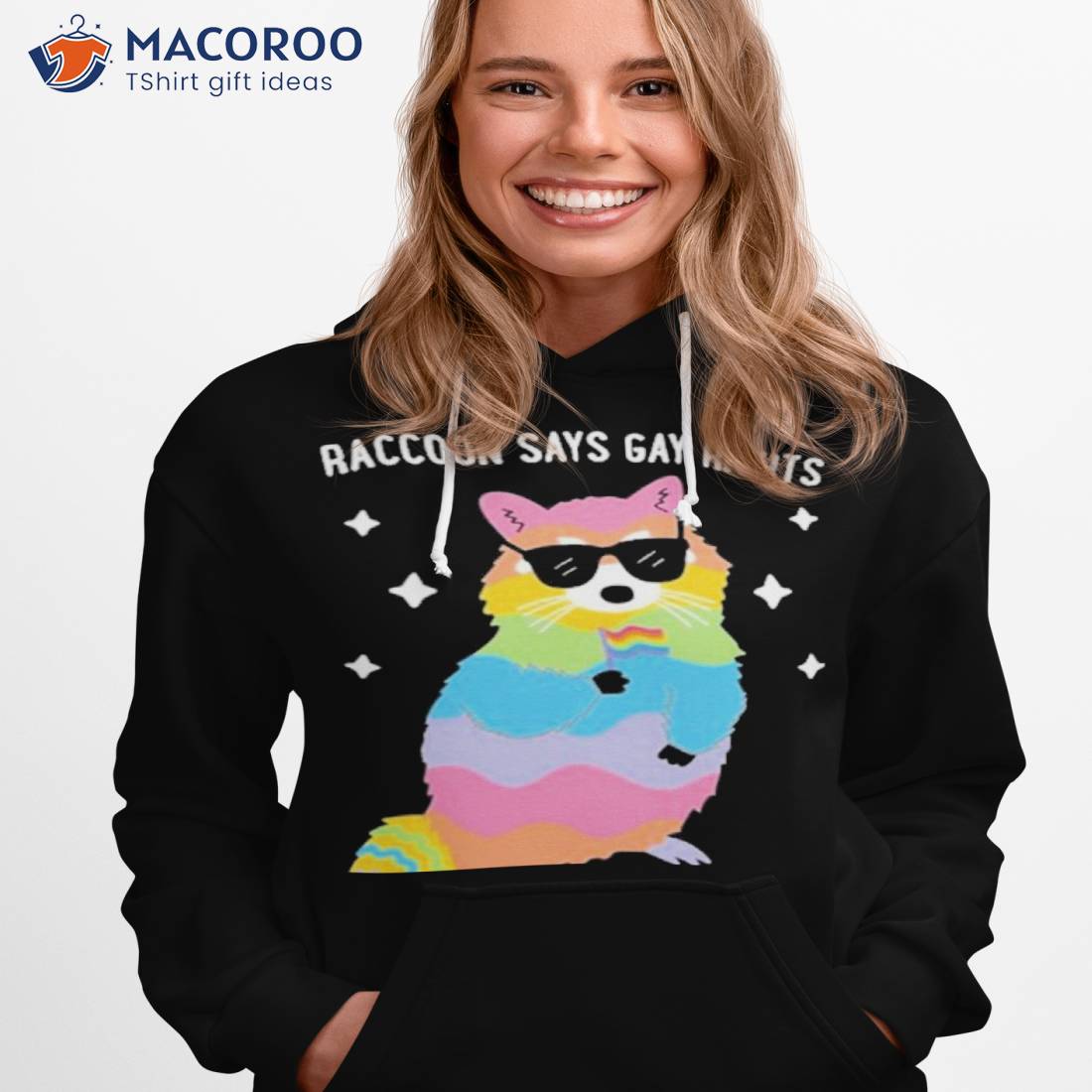 Raccoon Says Gay Rights Shirt Raccoon Says Gay Rights Shirt