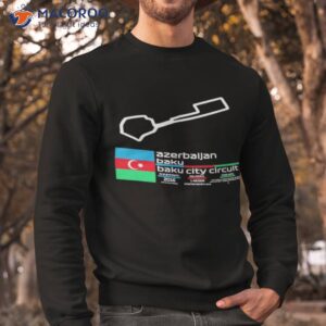 racing baku city circuit f1 records shirt sweatshirt