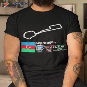 racing baku city circuit f1 records shirt tshirt