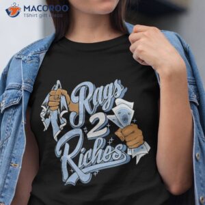 rags 2 riches blue matching tee for shirt tshirt