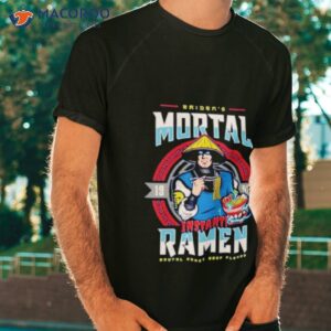 raiden mortal instant ramen shirt tshirt