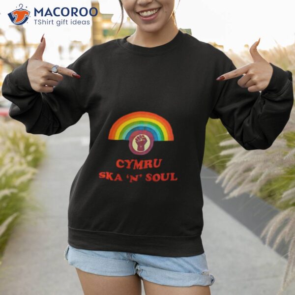 Rainbow Cymru Pride Skansoul Shirt