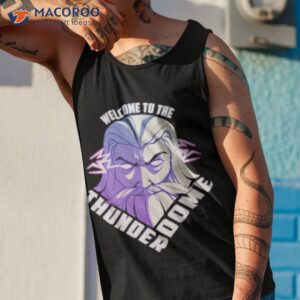 ramuh welcome to thunder dome shirt tank top 1