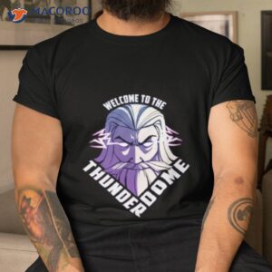 ramuh welcome to thunder dome shirt tshirt