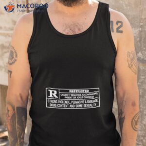 rated r unisex t shirt tank top