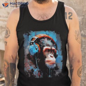 Rave Edm Monkey Headphone Shirt 3 rave edm monkey headphone shirt tank top