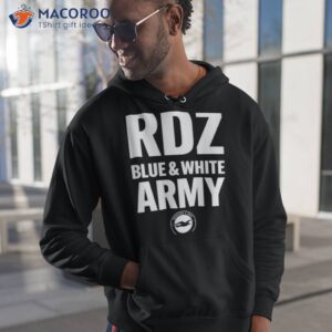 rdz blue white army shirt hoodie 1